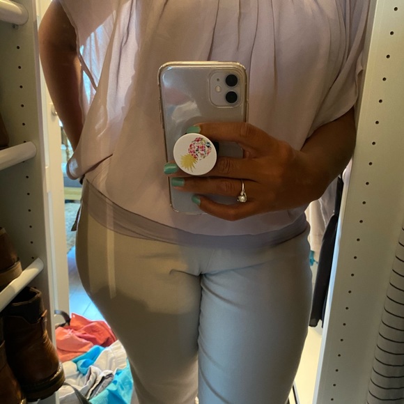 Lilac Colored Blouse/ top - Picture 5 of 5